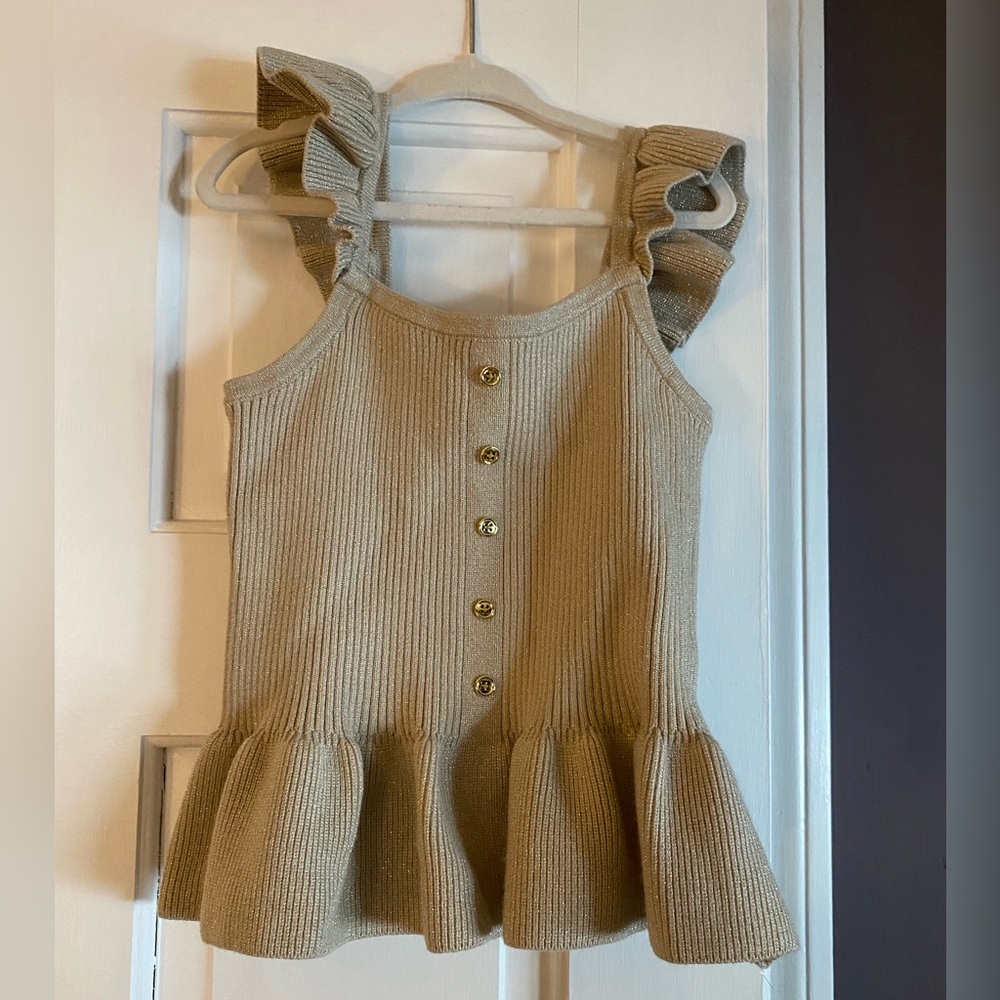 Janie and Jack Girls Peplum Top